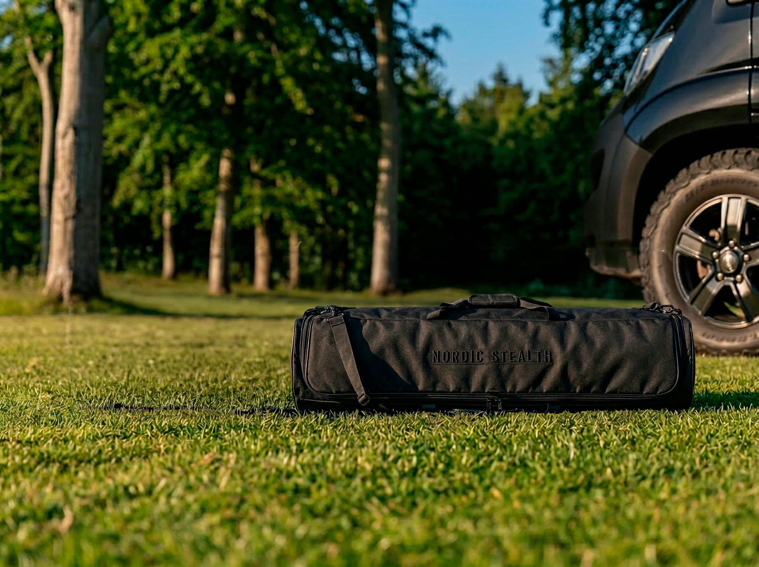 NordicStealth carry bag on grass