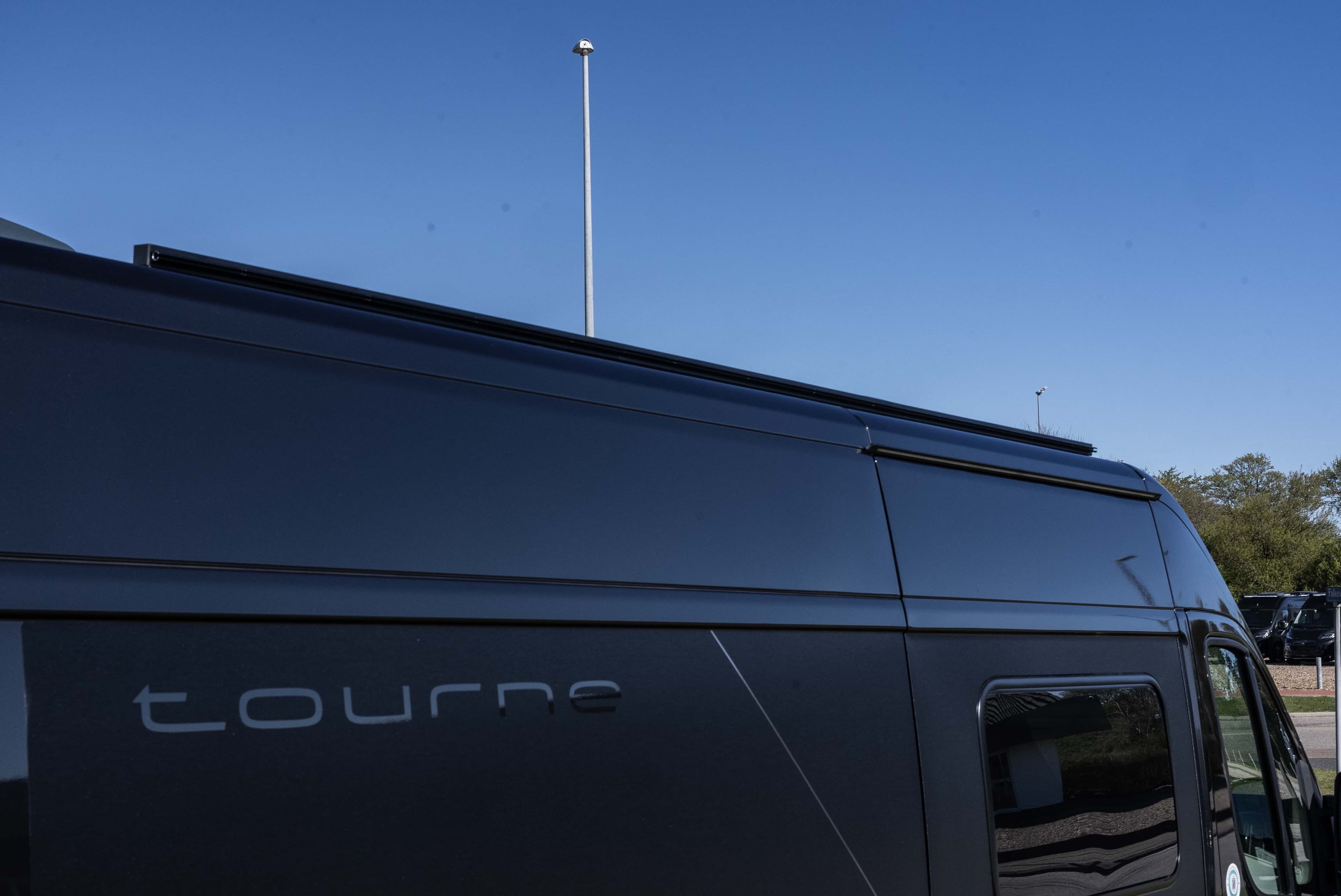 NordicStealth Awning System mounted on van
