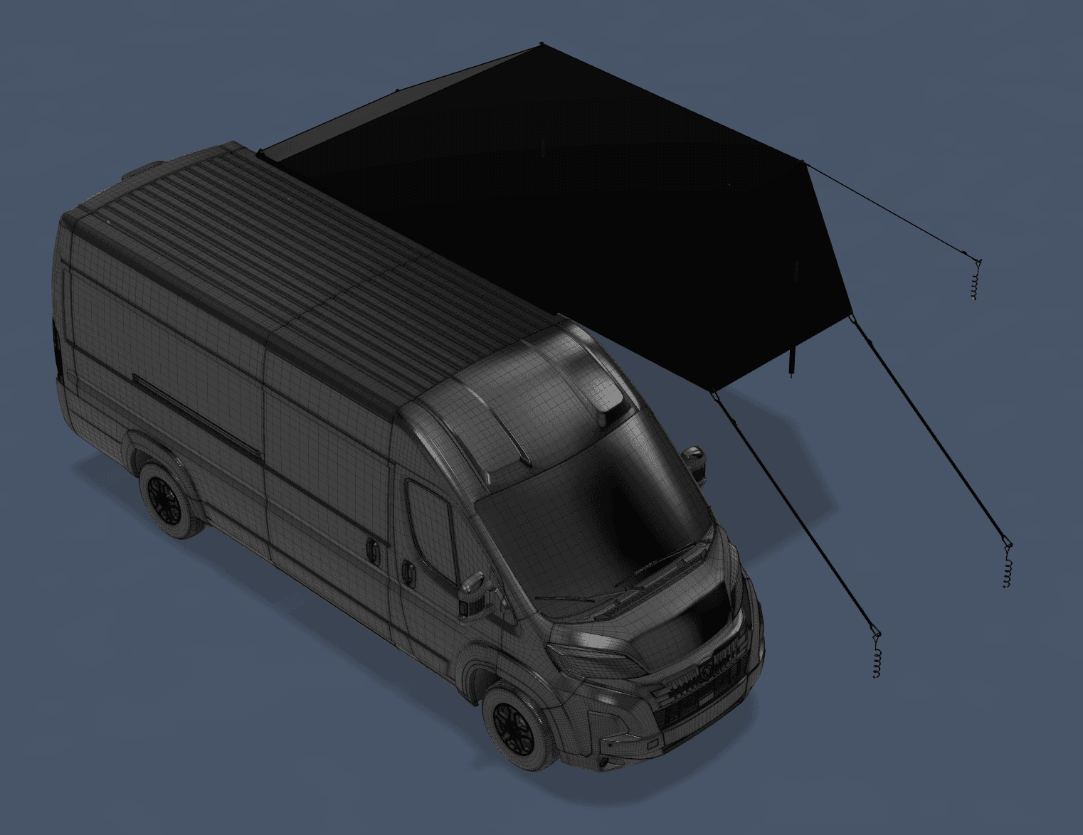 NordicStealth render, side view